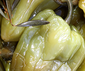 Pebrera en salmorra, receta tradicional