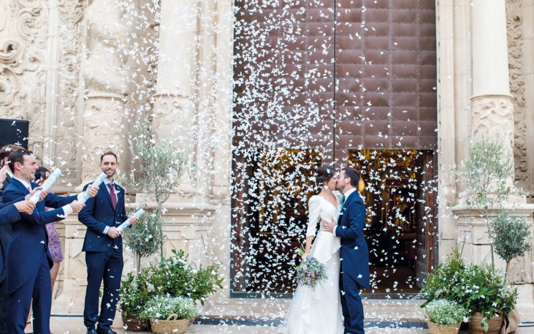 La boda de Alejandra y Jaime bajo las estrellas