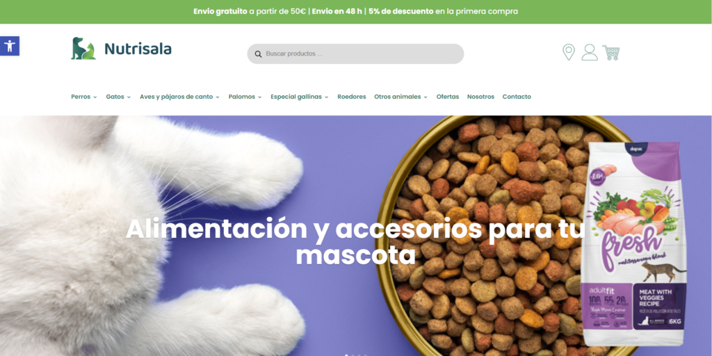 Nutrisala estrena nueva tienda online