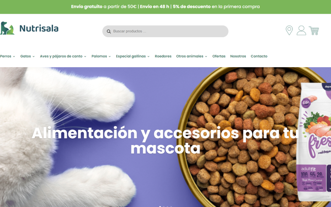 Nutrisala estrena nueva tienda online