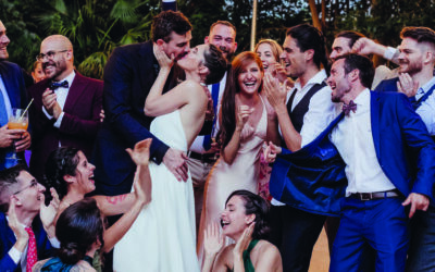 La boda de Debbie con un plan B inmejorable