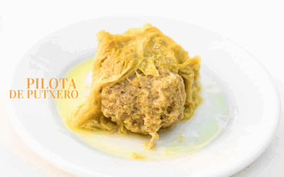 Receta tradicional pelota de puchero
