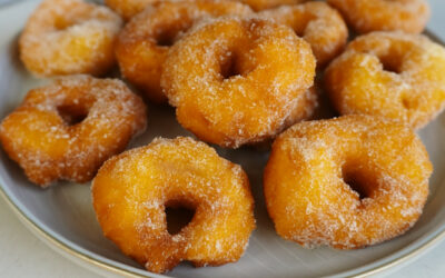 Receta tradicional de buñuelos de calabaza