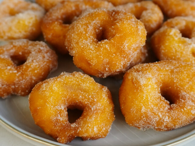 Receta tradicional de buñuelos de calabaza