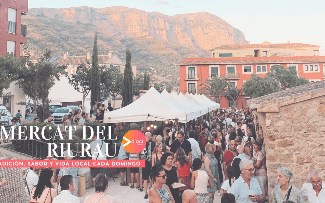Mercat del Riurau de Jesús Pobre: tradición, sabor y vida local cada domingo
