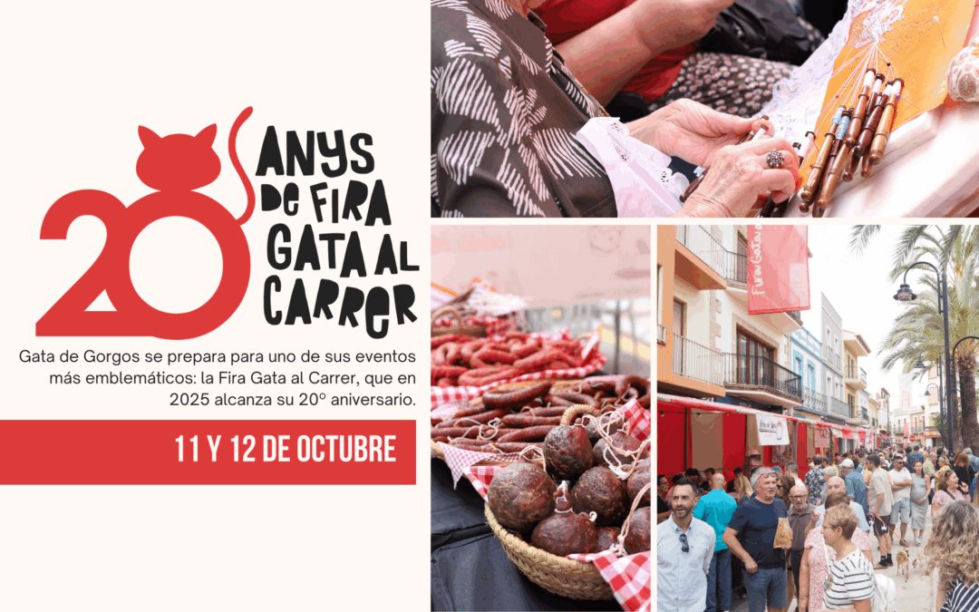 La Fira Gata al Carrer celebra 20 años acercando lo mejor de lo local