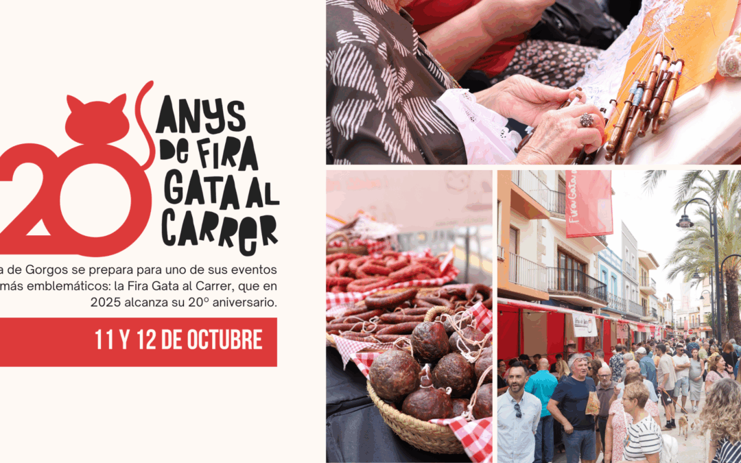 La Fira Gata al Carrer celebra 20 años acercando lo mejor de lo local