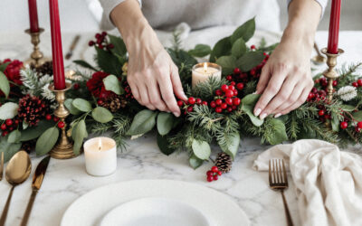 Ideas para decorar tu mesa de Navidad