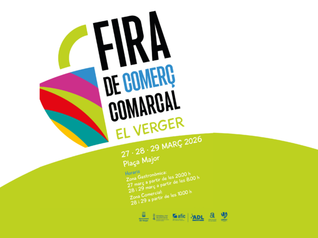 La Fira de Comerç Comarcal del Verger 2026: un fin de semana para descubrir el comercio de la Marina Alta