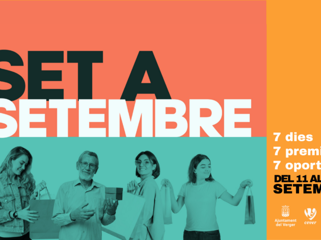 7 a Setembre: comprar en el comercio local de El Verger también tiene premio