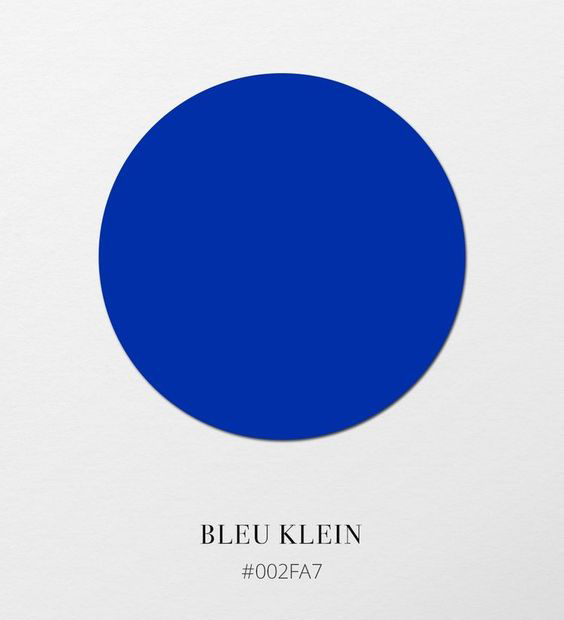 Azul Klein el color tendencia en el Street style de Nueva York