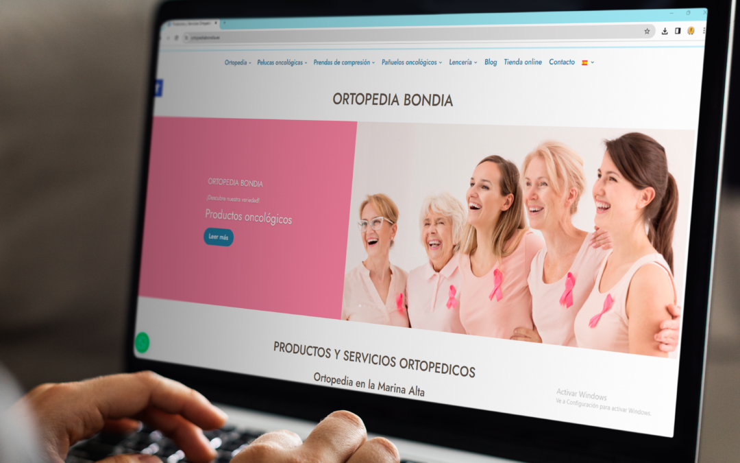 Ortopedia Bondia estrena una nueva web integral